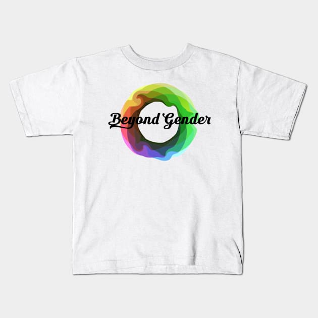 Beyond Gender Kids T-Shirt by monywade